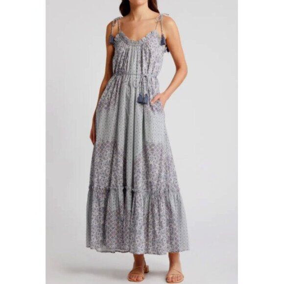 Cleobella 'Cindy' Organic Cotton Maxi-Dress, Paloma Print, Multi - Picture 1 of 4